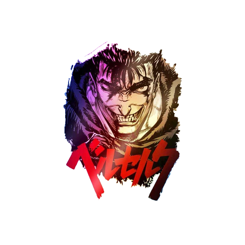 Guts Berserk Holographic Sticker